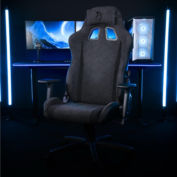Arozzi Avanti Ergonomic Gaming Chair, 3D Armrests, 120kg Capacity, Dark Grey - AVANTI-SFB-DG – image 2