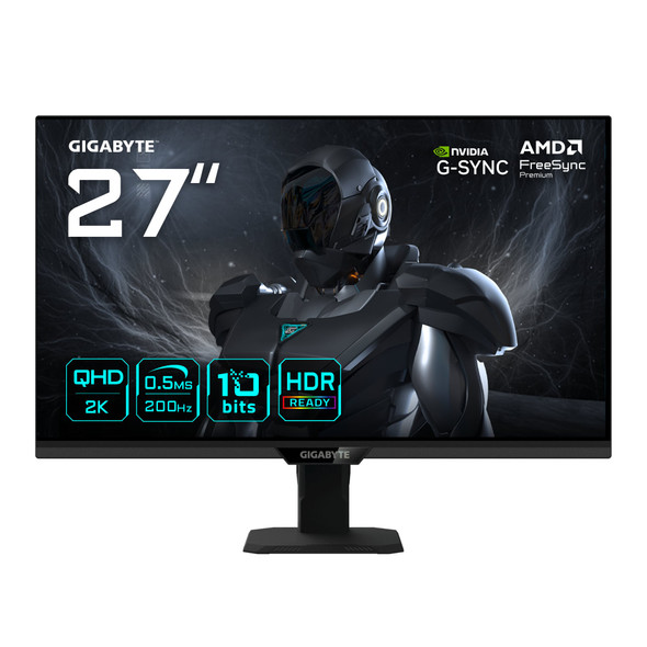 GIGABYTE G27Q20T 27" QHD 200Hz IPS Gaming Monitor - G27Q20T-EK