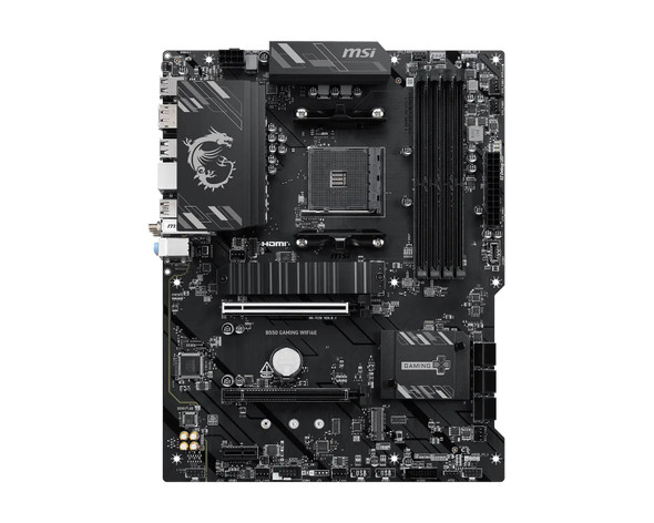 MSI B550 GAMING WIFI6E AMD AM4 Motherboard, DDR4, Wi-Fi 6E - B550 GAMING WIFI6E – image 2