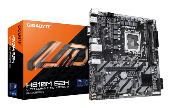 GIGABYTE H810M S2H LGA 1851 DDR5 M-ATX Motherboard - H810M S2H