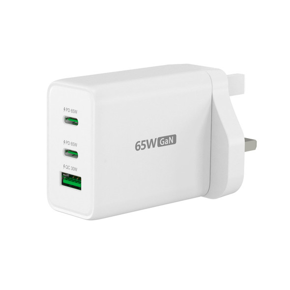 J5CREATE GaN 3-Port USB Charger 65W USB-C USB-A - JUP3365F-FN – image 2