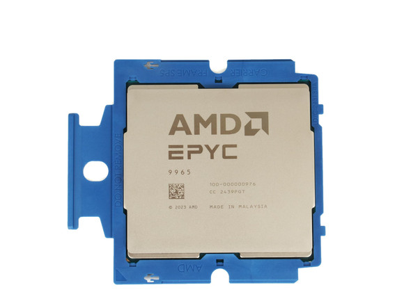 AMD EPYC 9965 192-Core Server Processor Socket SP5 - 100-000000976 - Tray (CPU Only, No Box or Cooler)