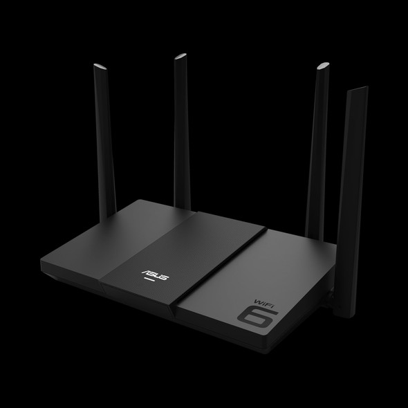 ASUS RT-AX50 Dual-Band Wi-Fi 6 Router AX3000 Gigabit Ethernet - 90IG0AR0-MU9T00