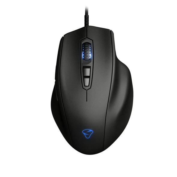 Mionix Naos Pro 19,000 DPI Optical Gaming Mouse, 1.8m Cable, Black - NAOS-PRO