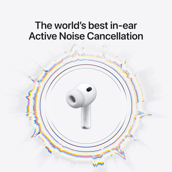 Apple AirPods Pro 3 Wireless Earbuds, Active Noise Cancellation, Live Translation, Heart Rate Sensing, Hearing Aid Feature, Bluetooth Headphones, Spatial Audio, High‑Fidelity Sound, USB‑C Charging – image 2