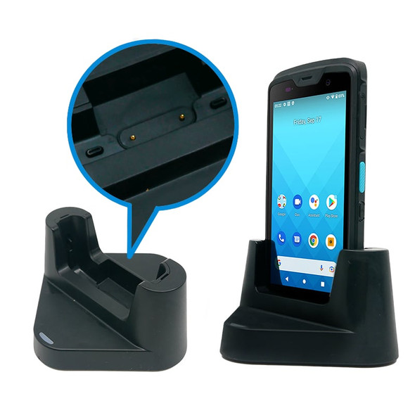 Unitech EA520 Single-Slot Charging Cradle, Pogo-Pin Dock - 5000-900092G