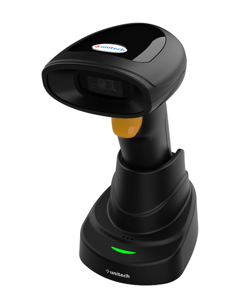 Unitech MS822B Wireless 2D Barcode Scanner, Cradle, USB - MS822-2UBU02-SG