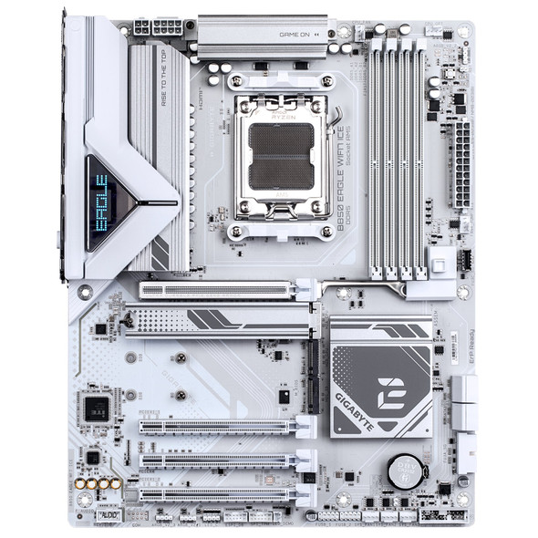 GIGABYTE B850 EAGLE WIFI7 ICE AM5 ATX Gaming Motherboard White DDR5 PCIe 5.0 – image 2
