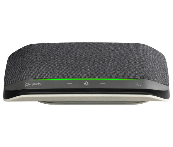 Poly Sync 10 USB Speakerphone, USB-A and USB-C, Two-Mic Noise Reduction, IP64 - 772C3AA