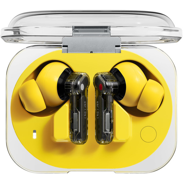 Nothing Ear (3a) Yellow Wireless Noise Cancelling Earbuds, 45dB Hybrid ANC, 12mm Driver, 6 Mics - A10600163