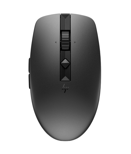 HP 715 Rechargeable Multi-Device Mouse, 2.4GHz + Bluetooth 5.3, 3000 DPI, Silent Clicks - 6E6F0AA#ABB