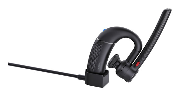 Yealink BH71 Lite Mono Bluetooth Ear-Hook Headset, 4-Mic AI Noise Cancellation, 40m Range, USB-C - 1308181
