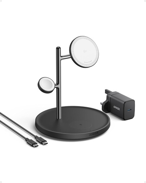 Anker 15W 3-in-1 Charging Stand - B25M3211