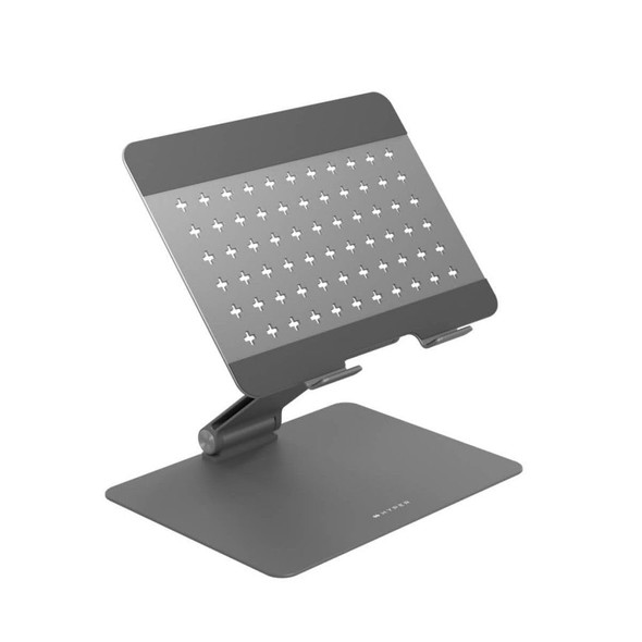 Hyper HyperSpace Adjustable Ergonomic Laptop Stand, Up to 16", Foldable Aluminium, Space Grey - HS1150GYGL – image 2