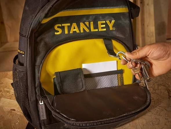 STANLEY 1-72-335 Tool Backpack, 15kg Load Capacity, Laptop Compartment, 600 x 600 Denier Fabric - STST1-72335 – image 2