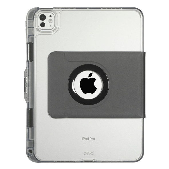 Targus VersaVu Clear Folio Case for 11" iPad Air & iPad Pro, 360° Rotation, Pencil Holder, Grey - THZ953GL