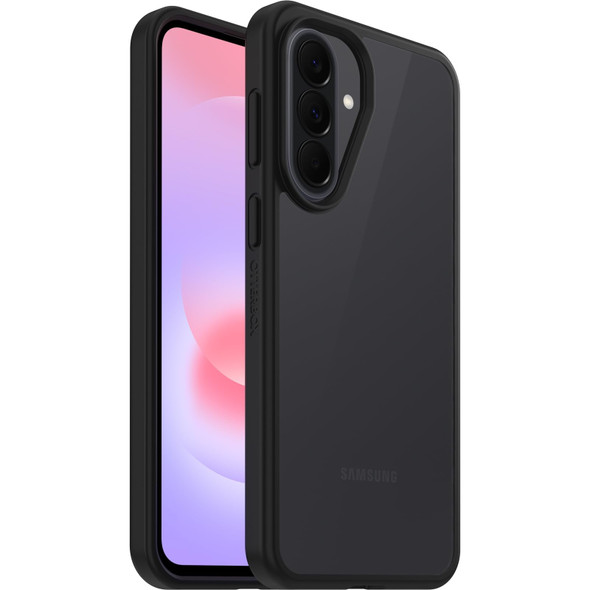 OtterBox React Series Case for Samsung Galaxy A37 5G, Clear/Black, Ultra-Slim - 77-000474