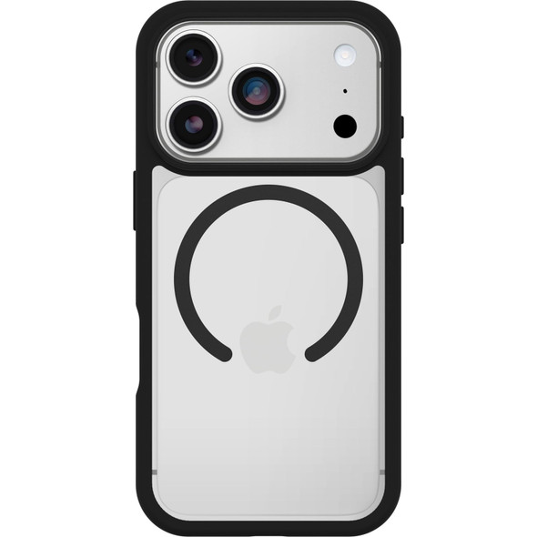 OtterBox React Series MagSafe Case for iPhone 18 Pro/17 Pro, Clear/Black - 77-98631 – image 2