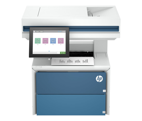 HP LaserJet Enterprise A4 Mono Laser Multifunction Printer, 50ppm, Duplex, ADF Scanner - 675S3A#B19