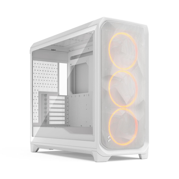Fractal Design Meshify 3 XL PC Case, Black, Light Tint Tempered Glass, E-ATX, 3x ARGB Fans - FD-C-MES3X-06