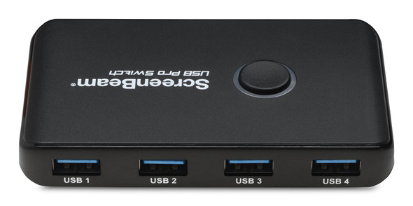 ScreenBeam USB Pro Switch for ScreenBeam 1100 Plus, 6x USB 2.0, Teams Rooms BYOM, Black - SBUSBSW4EU – image 2