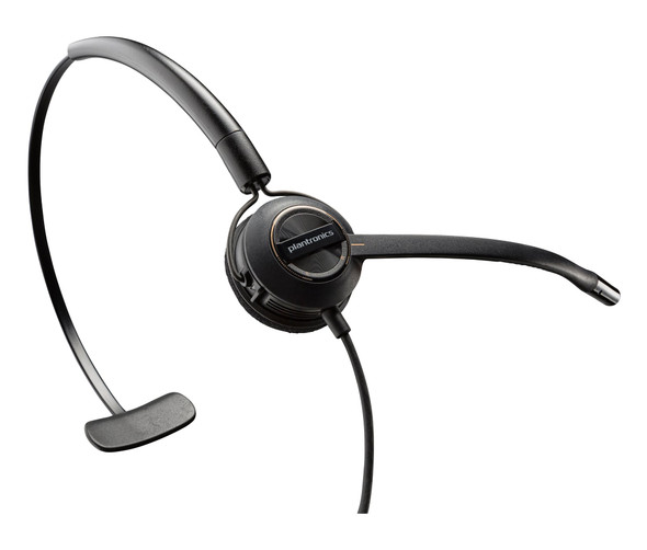 Poly EncorePro 540D Convertible Monaural QD Headset, Ear-hook/Headband/Neckband, Noise-Reducing Mic - 783N7AA – image 2