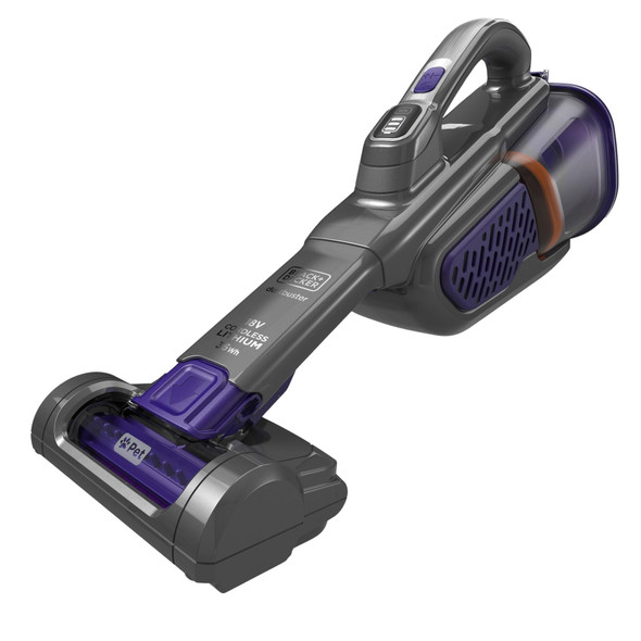 BLACK+DECKER Dustbuster Gen 11 Pet 18V Cordless Handheld Vacuum, 2.0Ah, Pet Head, Charging Base - BHHV520BFP-GB