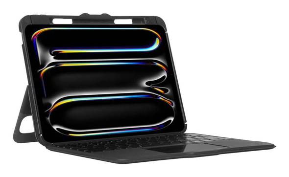 Targus VersaVu Bluetooth Keyboard Case for iPad Pro 11" (M4), UK QWERTY, Trackpad, Backlit, Black - THZ988UK – image 2