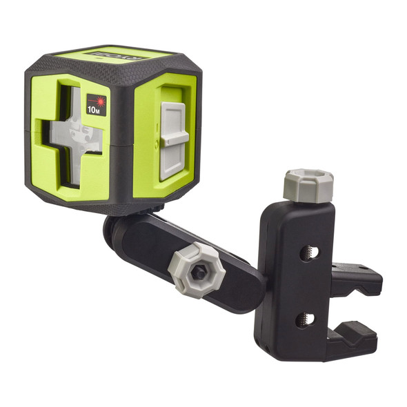 Ryobi RBCLLR1 Self-Levelling Cross Line Laser, Red Beam, 10m Range - RBCLLR1
