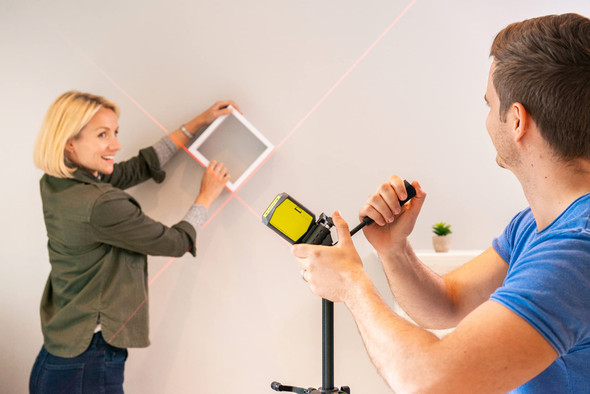Ryobi RBCLLR1 Self-Levelling Cross Line Laser, Red Beam, 10m Range - RBCLLR1 – image 2