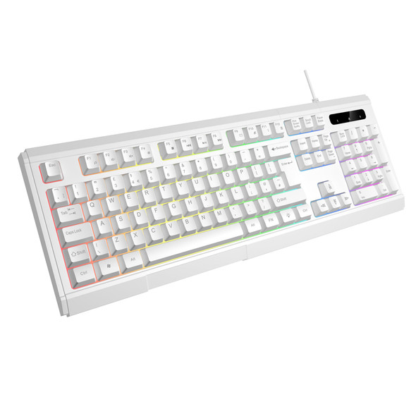 VIDA Gamer 4-in-1 Gaming Kit, RGB Keyboard, Mouse, Headset and Mouse Mat, UK Layout, White - GAMER4IN1-WHT – image 2