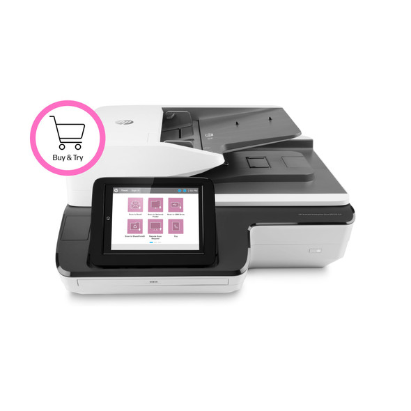 HP ScanJet Enterprise Flow N9120 fn2 A3 Flatbed & ADF Document Scanner, 120ppm, Duplex - L2763A#B19 – image 2