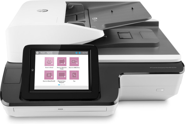 HP ScanJet Enterprise Flow N9120 fn2 A3 Flatbed & ADF Document Scanner, 120ppm, Duplex - L2763A#B19