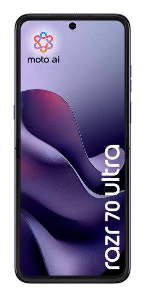 Motorola razr 70 ultra 5G Foldable Smartphone, 16GB RAM, 512GB, 6.96" AMOLED, Dual SIM, Violet - PBB20000GB