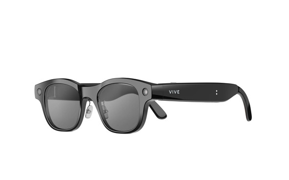 HTC VIVE Eagle AI Glasses, Camera, Open-Ear Speakers, ZEISS Lenses, Unisex Square, Black - 99HAUU010-RET