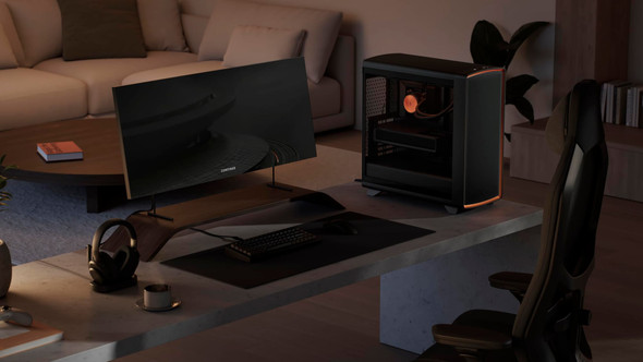 Fractal Design Summit Ambience Blackout PC Case, Light Tint Tempered Glass, 3x Momentum 14 Fans - FD-C-SUM1A-06 – image 2