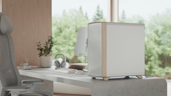 Fractal Design Summit Chalk White Solid PC Case, 3x Momentum 14 Fans, 425mm GPU Support - FD-C-SUM1A-01 – image 2