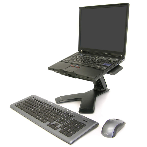 Ergotron Neo-Flex Laptop Stand, 15cm Height Adjustment, Laptops up to 21" and 6.4kg, Black - 33-334-085 – image 2
