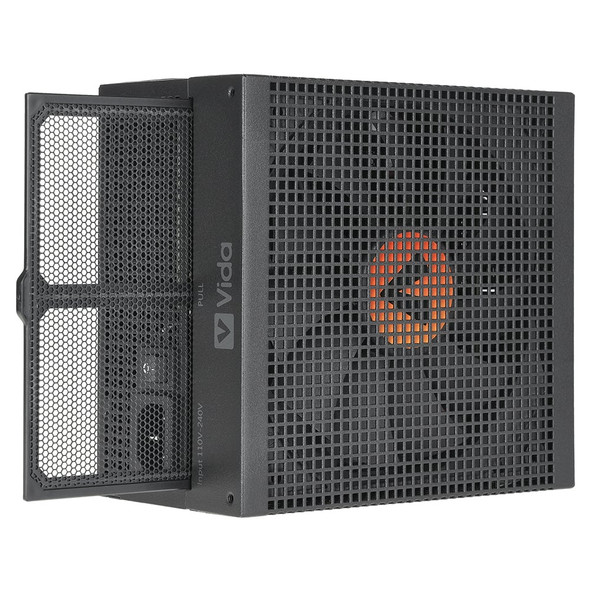 VIDA Heracles 750W ATX 3.1 Gaming PSU, 80 PLUS Gold, Fully Modular, 14cm Fan, PCIe 5.1, Black - XTY850G-750W