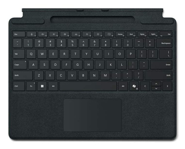 Microsoft Surface Pro Keyboard with Pen Storage for Business, Black - 8XB-00141