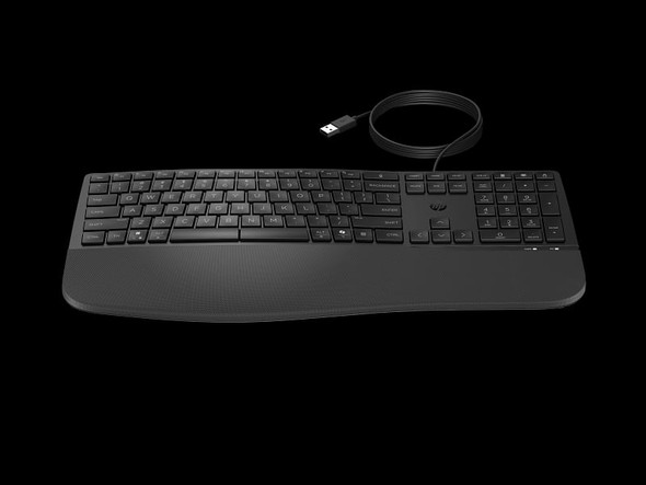 HP 485 Comfort Wired Keyboard, Copilot Key, USB - 8T6M2AA#ABU