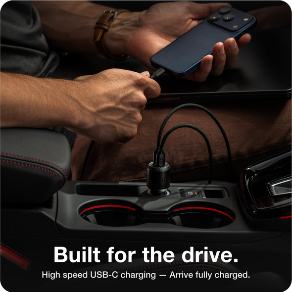 NOCO XGrid XV65 65W 2-Port USB-C Car Charger, GaN, Smart Power Sharing - XV65 – image 2