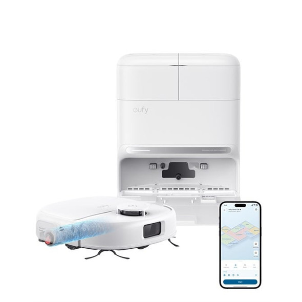 eufy Omni C28 Robot Vacuum and Mop with All-in-One Station and Extra Dust Bags, White - T211AV20 – image 2