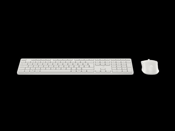 HP 495 Multi-Device Dual-Mode Wireless Mouse and Keyboard Combo, Bluetooth & 2.4 GHz, UK Layout - BE1M6AA#ABU