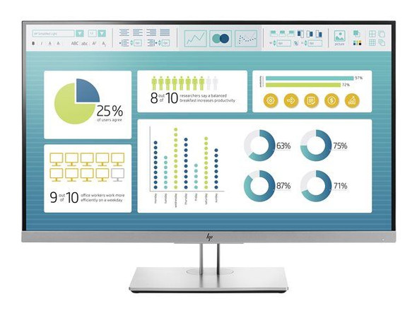 HP EliteDisplay E273 27" Full HD 1080p IPS DIsplay Monitor (1FH50AA)