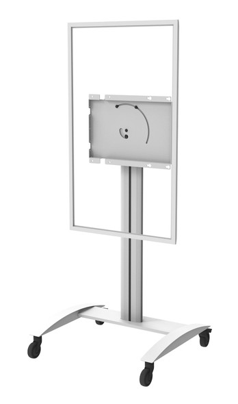 Peerless SR560-FLIP2 Mobile Cart for Samsung Flip 55" & 65" Displays, Rotating Mount, White - SR560-FLIP2