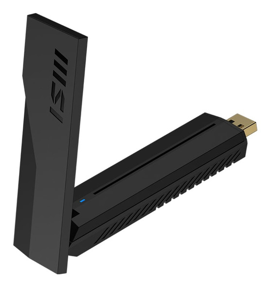 MSI BE6500 Wi-Fi 7 USB Adapter, Tri-Band 2.4/5/6GHz, MLO, WPA3, USB 3.2 – image 2