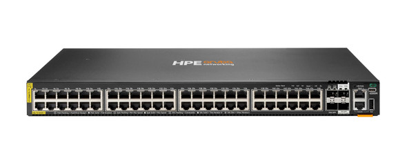 HPE Aruba 48-Port Gigabit PoE Managed L3 Switch, 4 x SFP, 1440W PoE, Stackable - R8Q70A