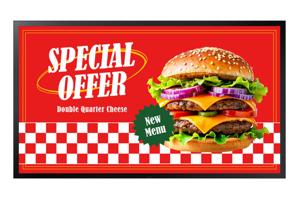 Samsung OH46DX 46" Full HD Outdoor Digital Signage Display, 3500 cd/m², IP56, 24/7 - LH46OHDEBGBXEN