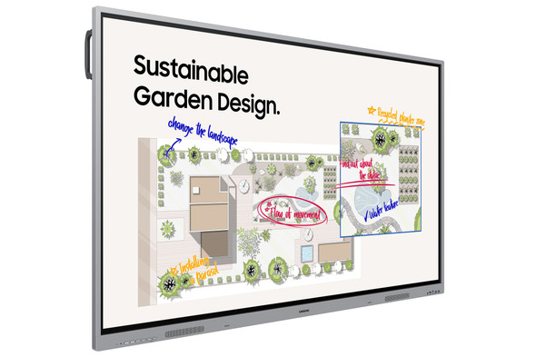 Samsung WE86FX 86" 4K UHD Interactive Whiteboard, 40-Point Touch, OS-Free - LH86WEFWLGCXEN – image 2
